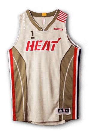 miami heat jerseys through the years