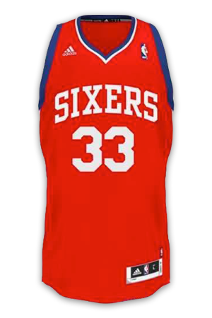Philadelphia 76ers 1997-2000 Home Jersey